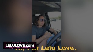 Naked babe trying on high heels, shaking booty, sauna sweating, gives 9 score in dick rate, changes in car & more – Lelu Love