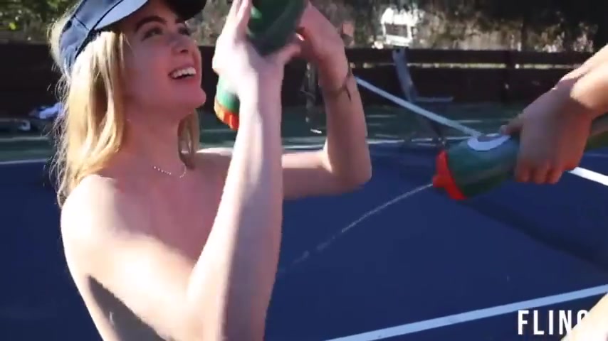 Grace Charis nude shower with her friend