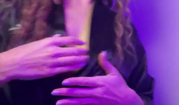 HeatheredEffect Night Gown Topless Tease Video Leaked