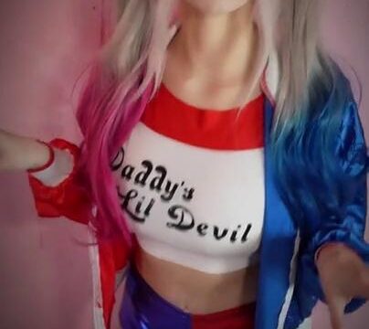 PinupPixie Harley Quinn Cosplay Video Leaked
