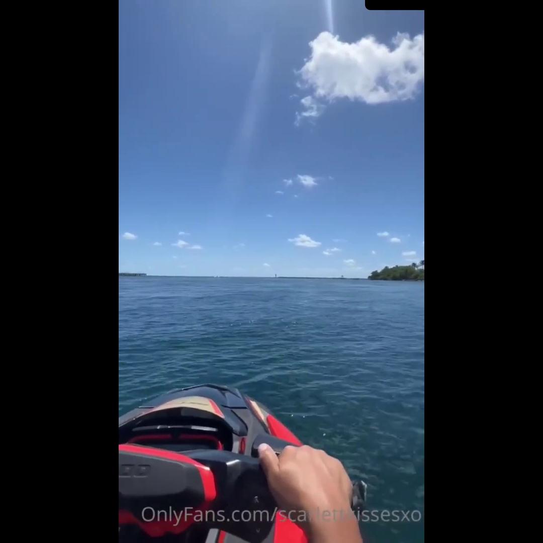 ScarlettKissesXO Jet Skiing Sex Video Leaked