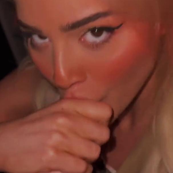 Kristen Hancher Blowjob Facial Video Leaked