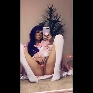 PeachTot Nude Masturbating Premium Snapchat leaked!