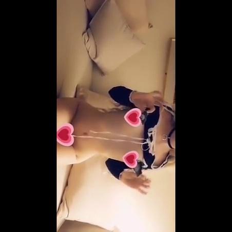 Belle Delphine Sexy Black Bodysuit Teasing Snapchat Porn Video